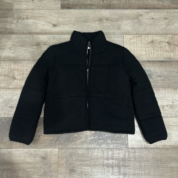 Sablyn Erica cashmere puffer jacket in black - Picture 1 of 8